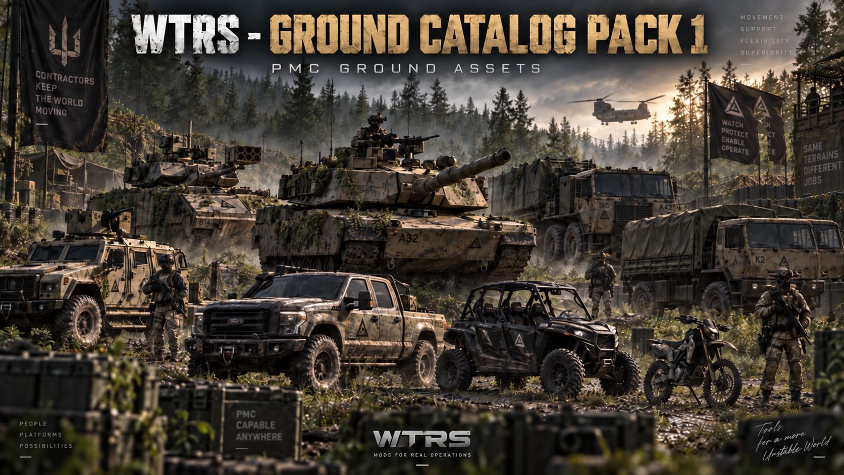 WTRS - PMC Vehicles preview