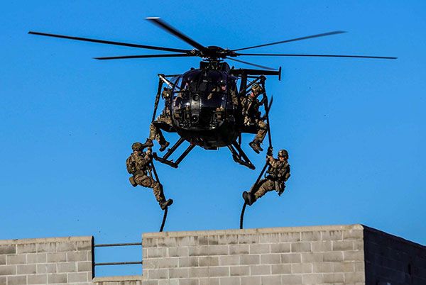 MH-6M Fastroping preview