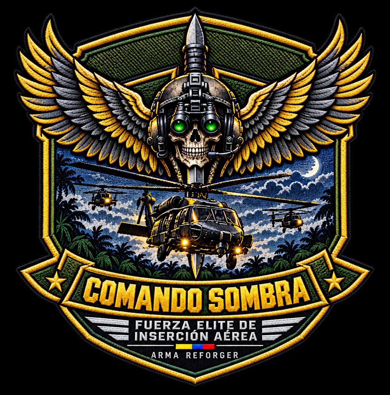 Parche Comando Sombra preview
