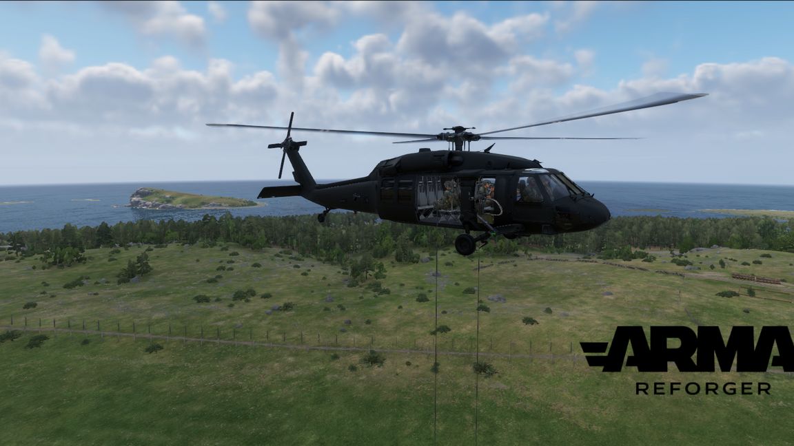 MH60 DAP - Fastroping