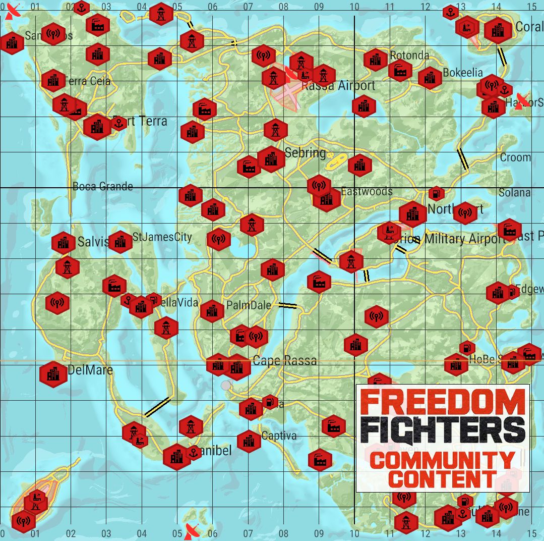 Freedom Fighters - Gulfcoast Islands