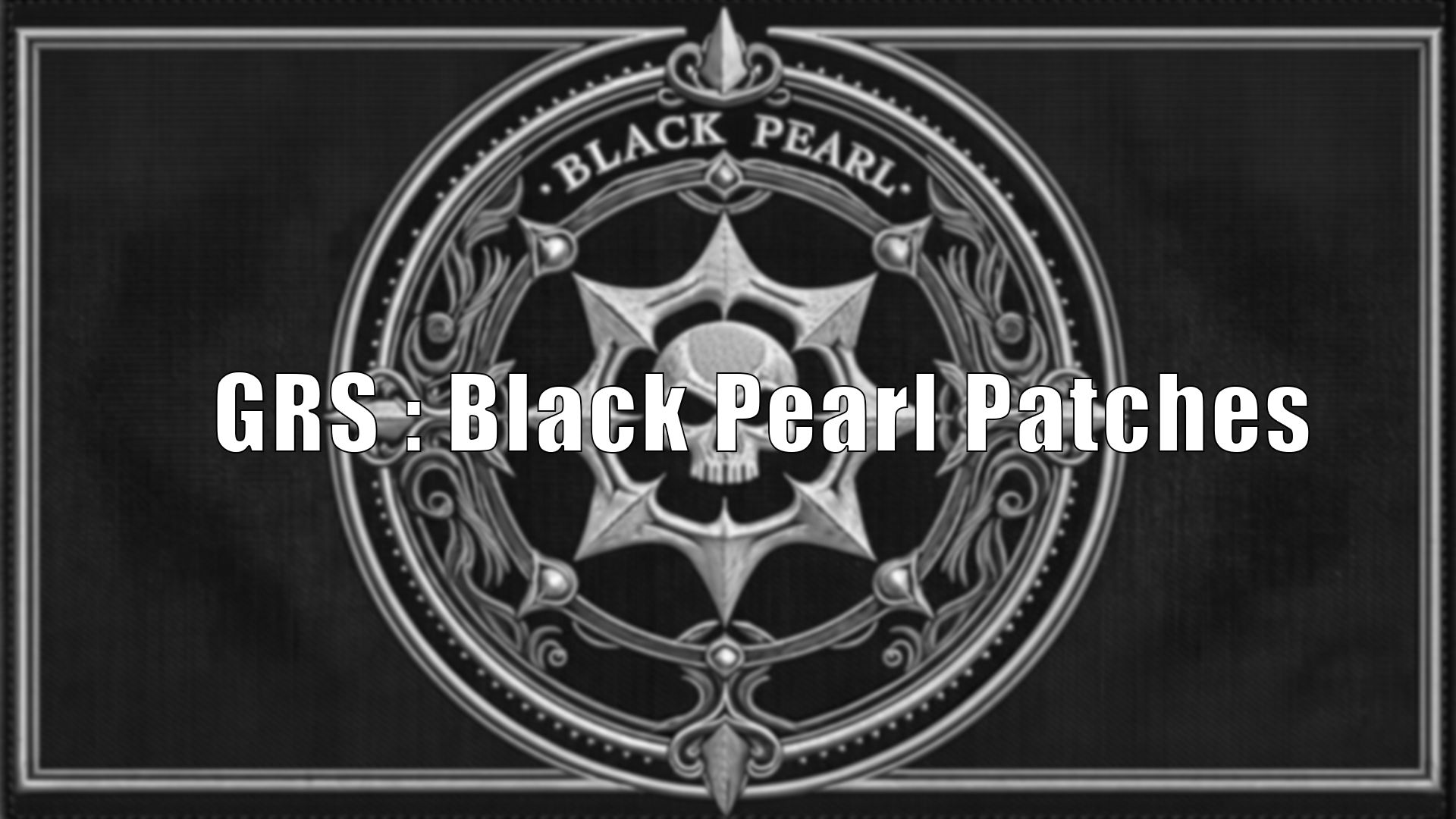 GRS Black pearl Patches preview
