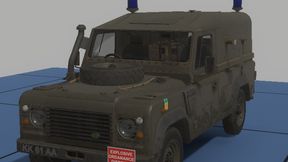 EOD Land Rover Wolfs