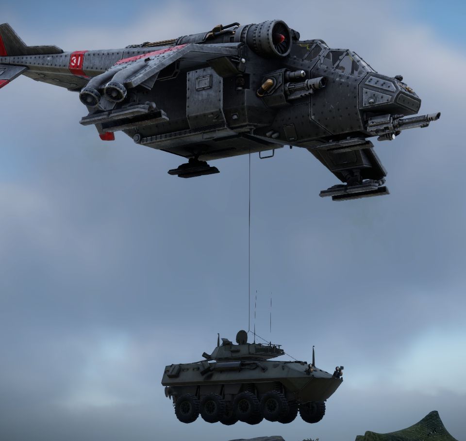 Valk airlifter preview