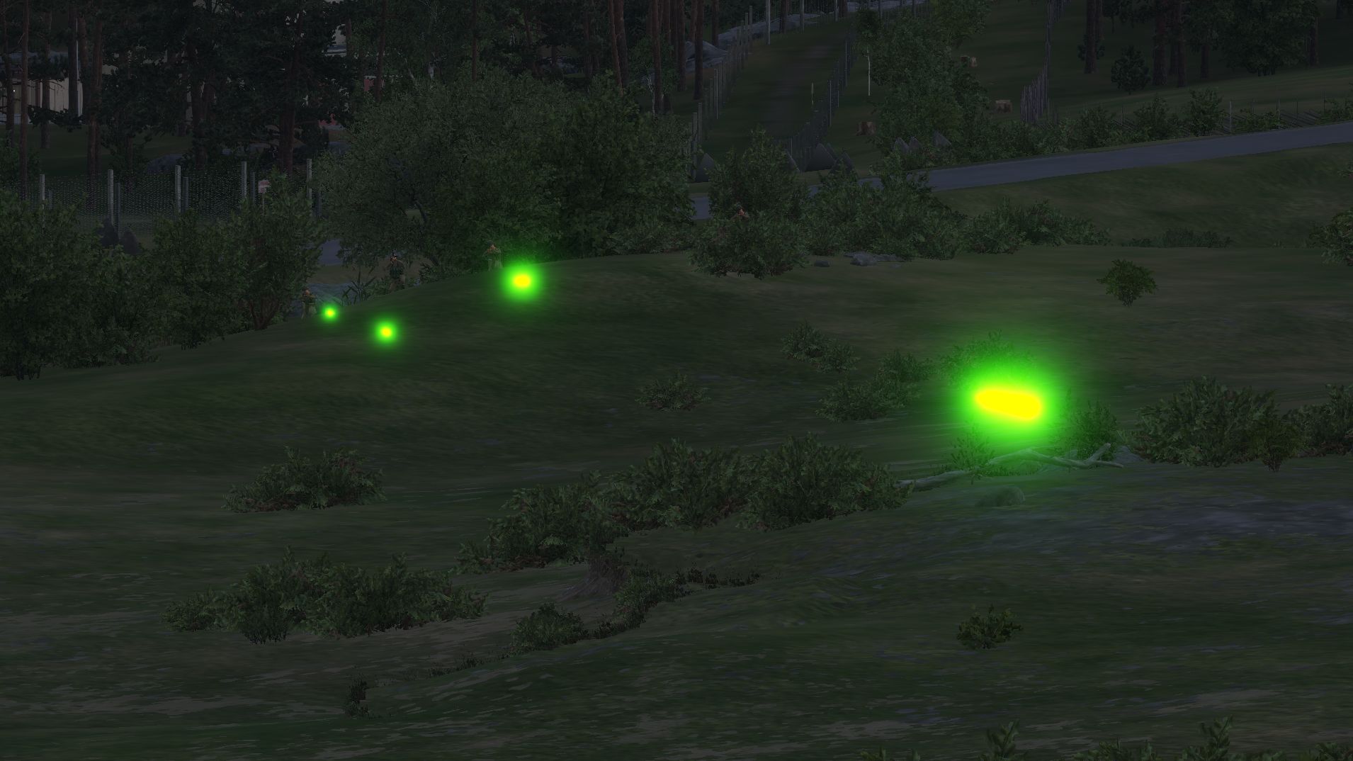 Green OPFOR Tracers