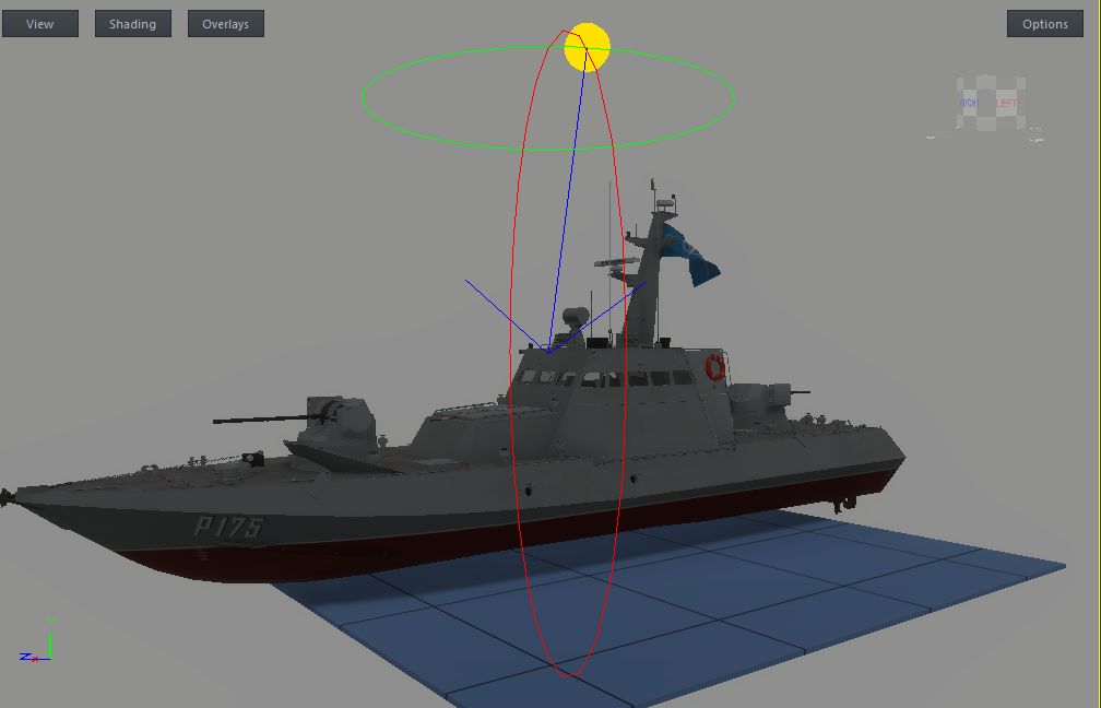 Military boat Gurza removal