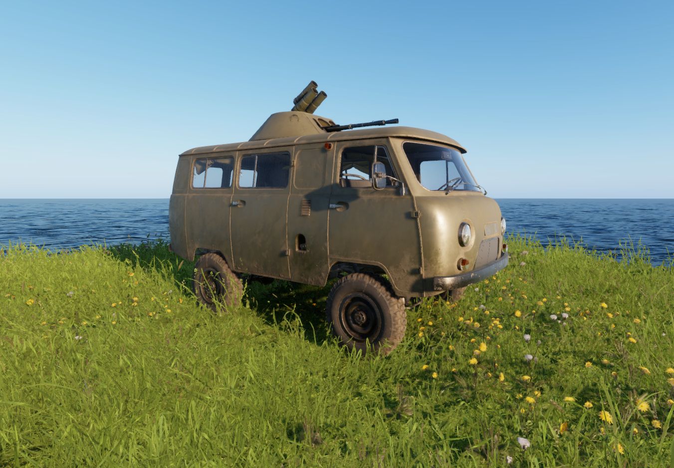 kuka UAZ452 with Turret preview