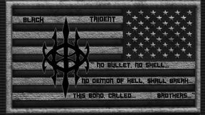 Black Trident Patches V2
