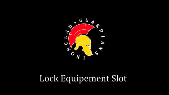 Lock Equipment Slot