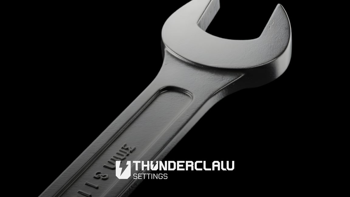 Thunderclaw Settings