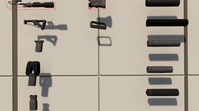 Caps - Black Attachments