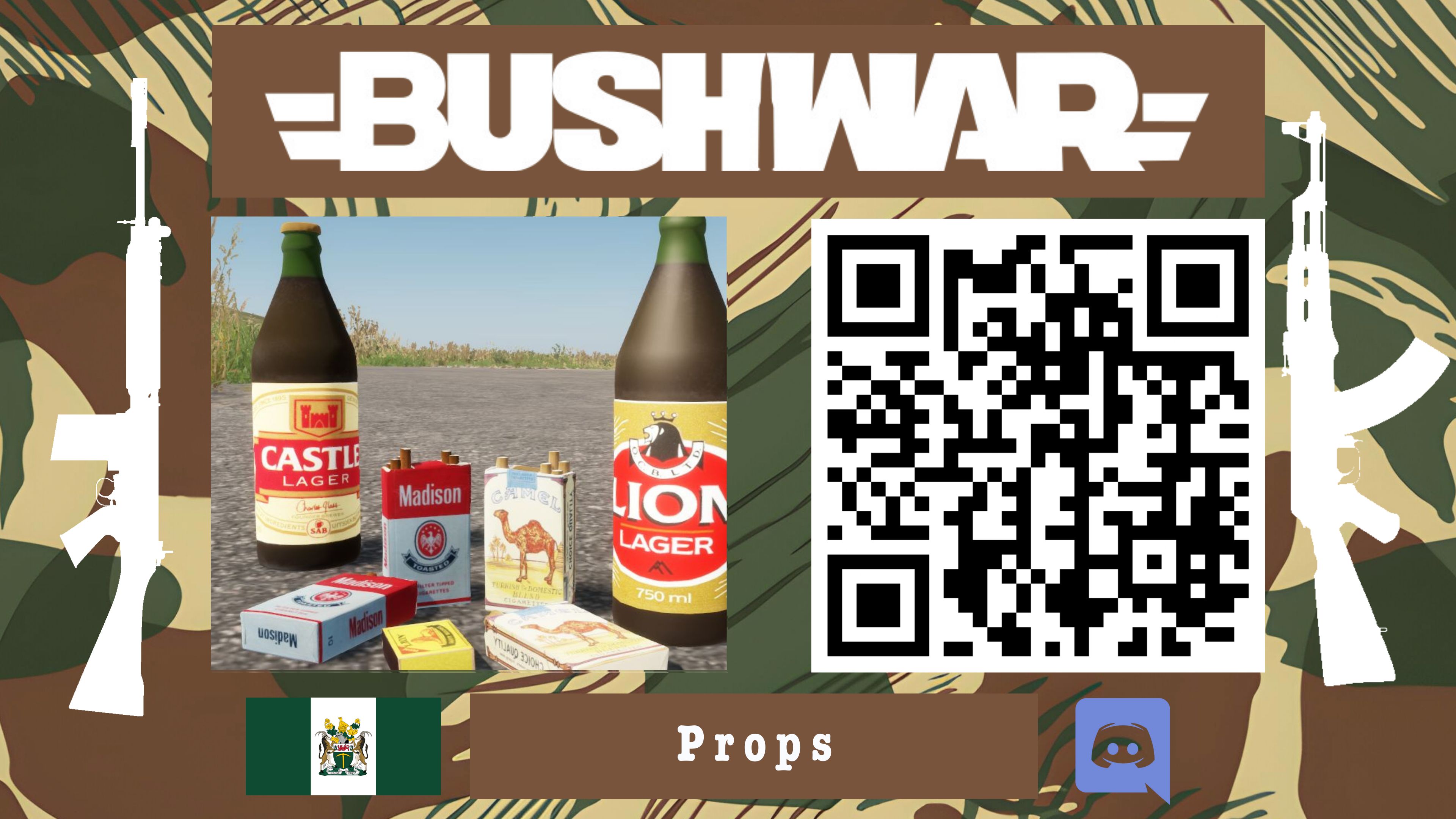 BUSHWAR Assets- Props