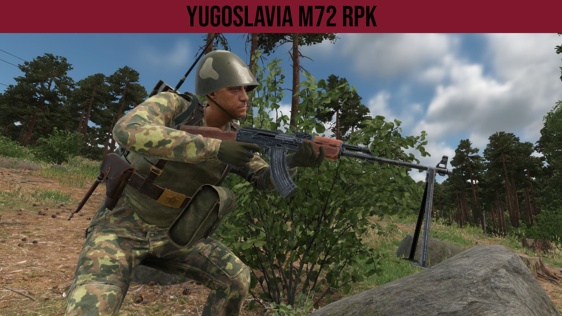 Yugoslavia M72 RPK