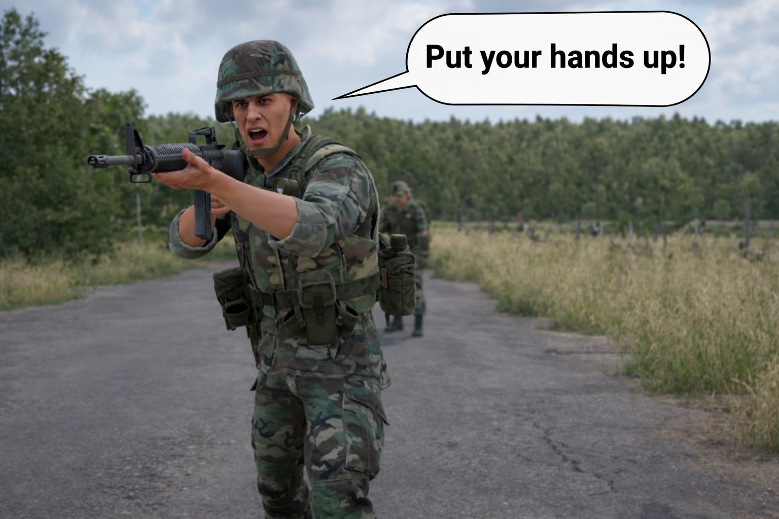 Put your hands up preview