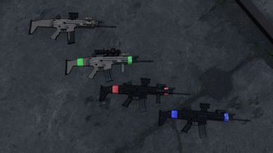 FN SCAR L 5.56 tape sound Fix