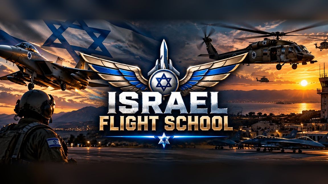 Israel Flight School Billboard