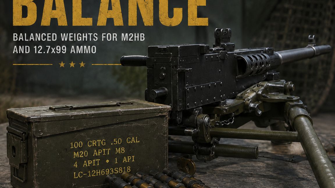 M2HB Weight Balance