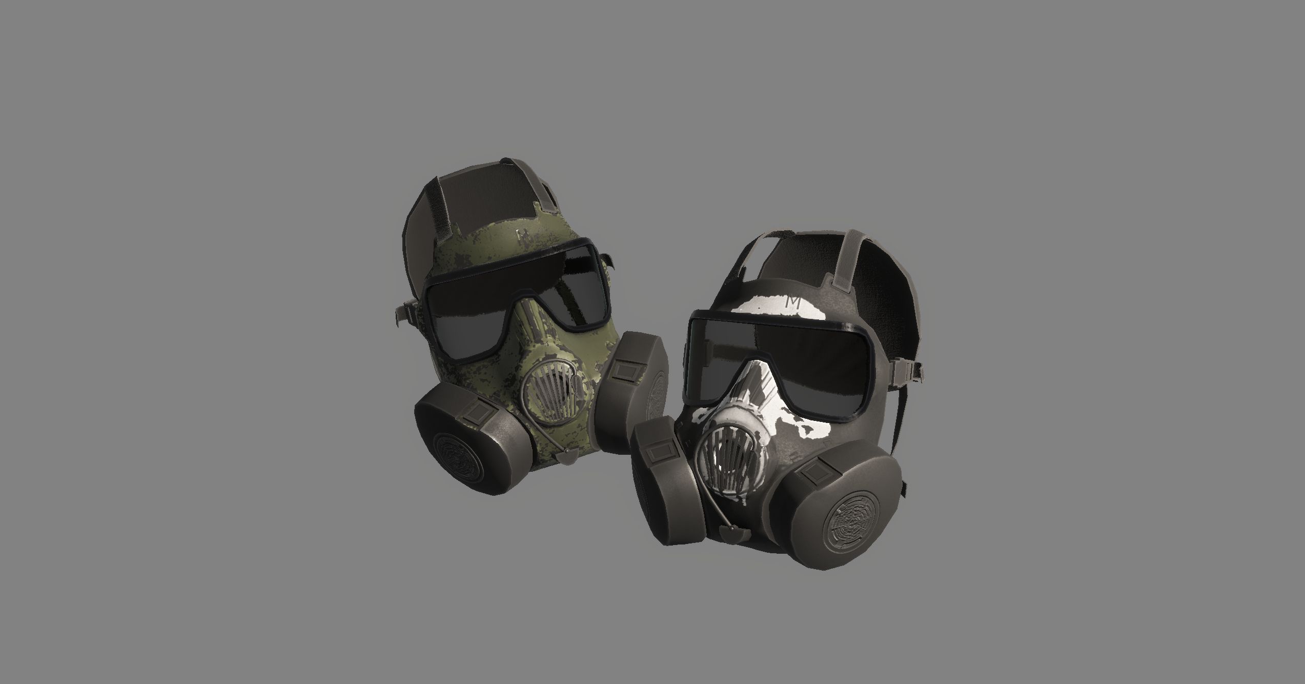 M50 Gas Mask Paint Jobs