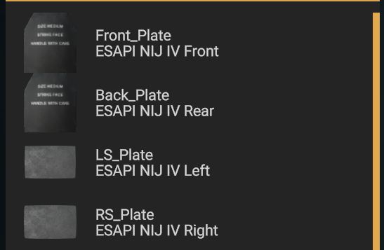 RHS Plates to GRS