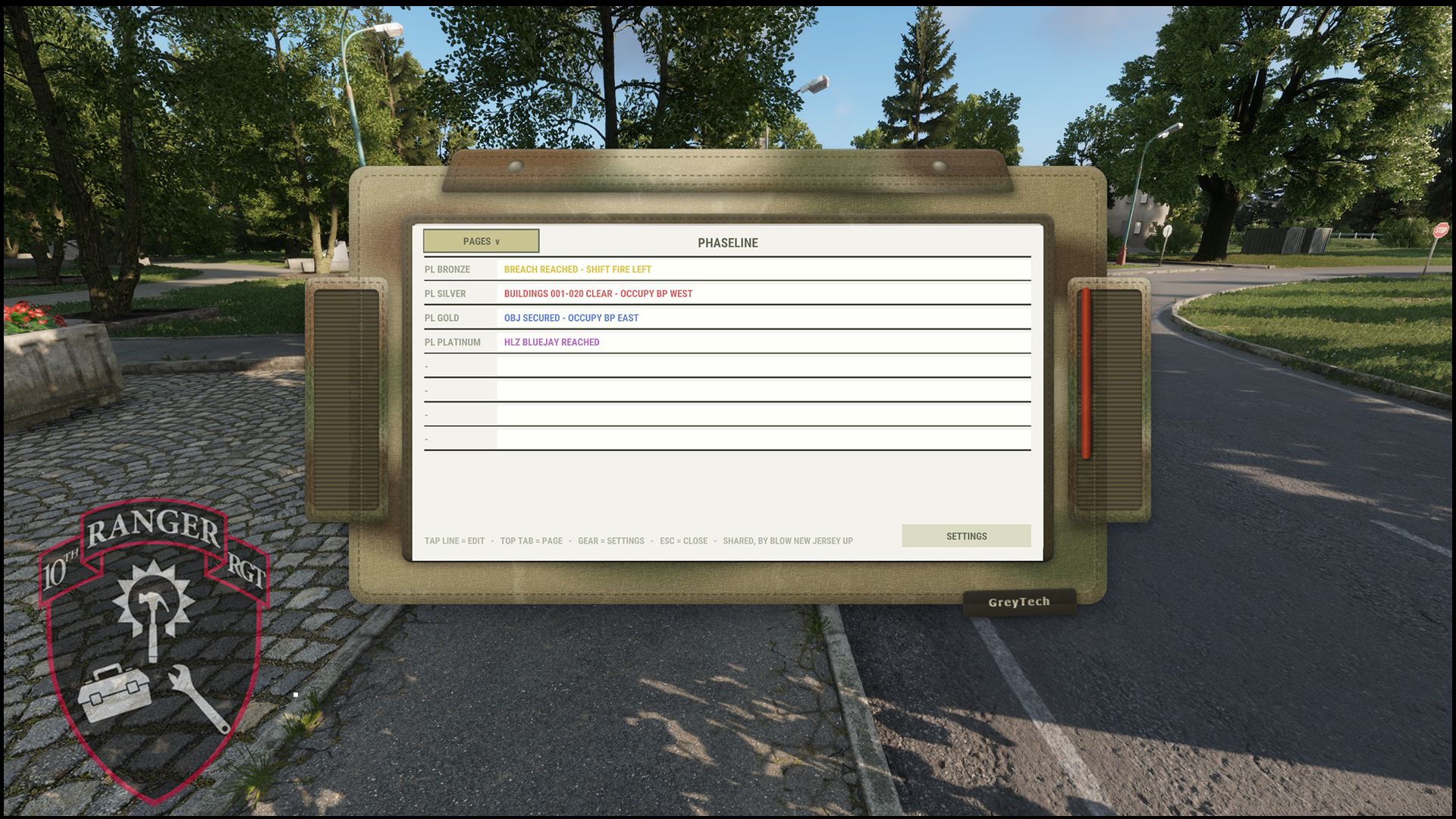 Fillable Wristmap preview