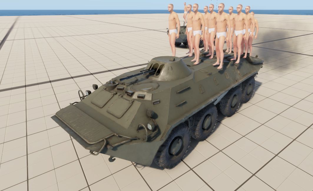 More standing on vehicles