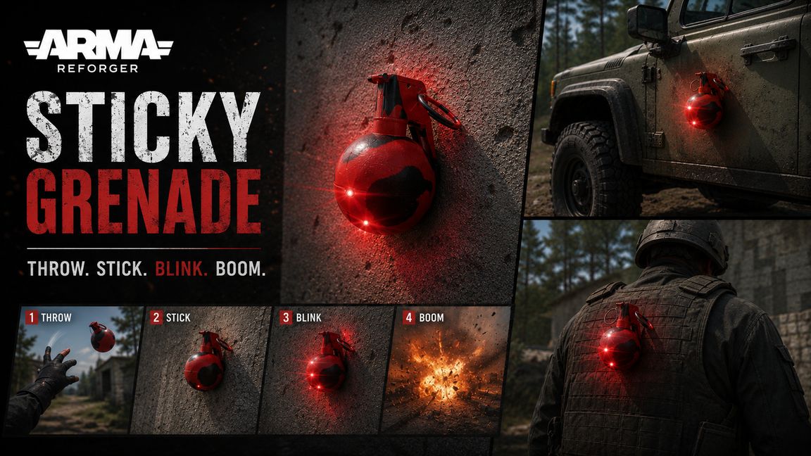 Semtex sticky grenade