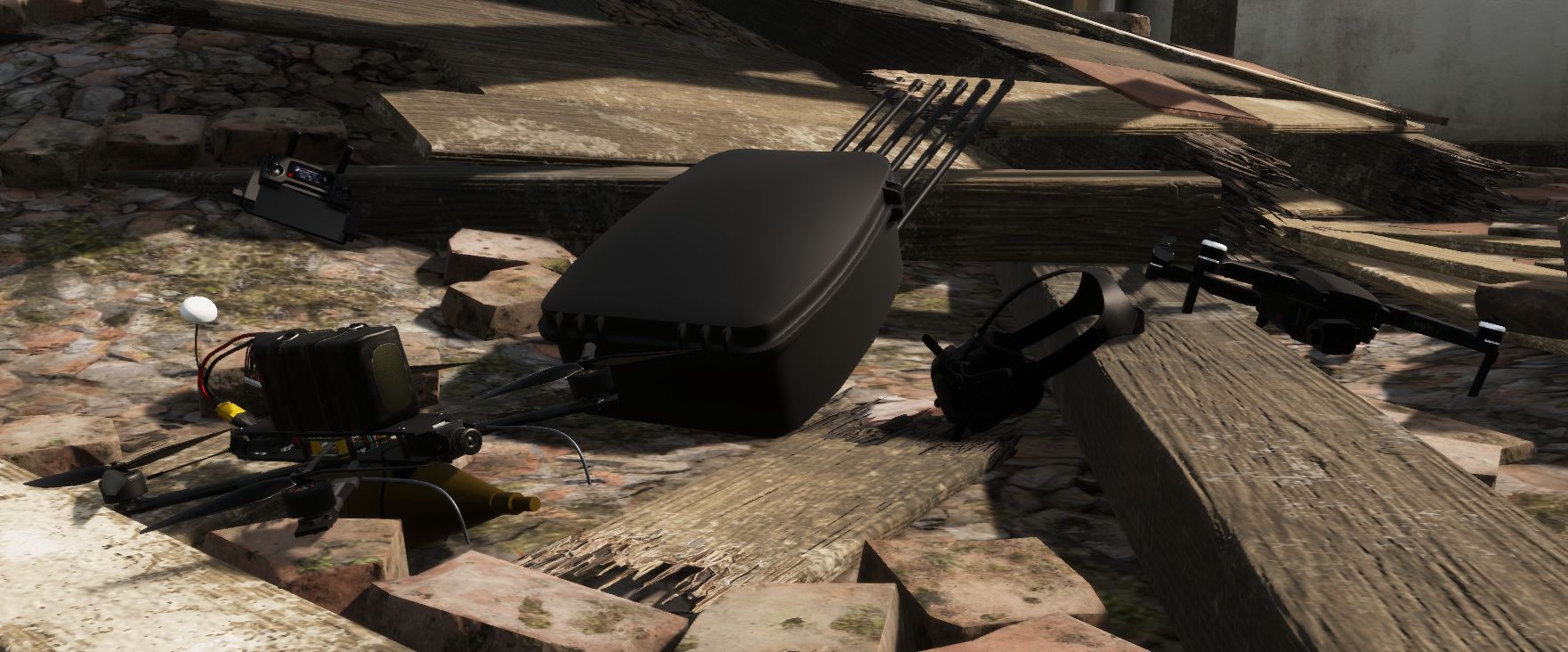 Realistic Combat Drones-MANW