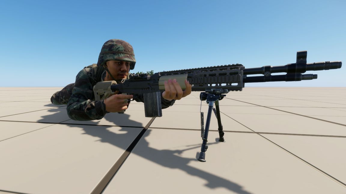 BM - MK14 RHS Bipod Comp