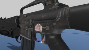 Megumin fans M16A2 Test 