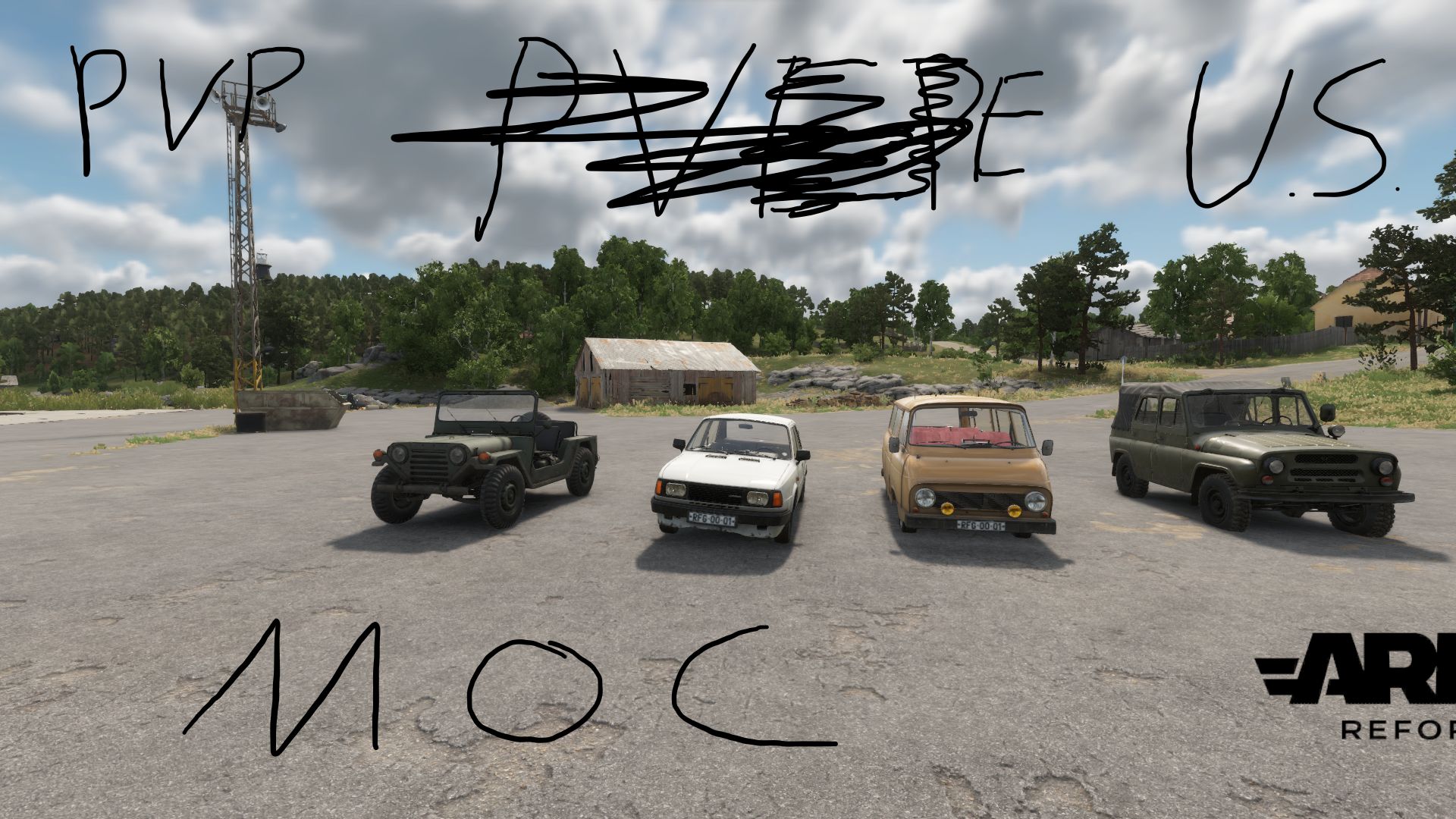 MOC PVP Vehicle Depots