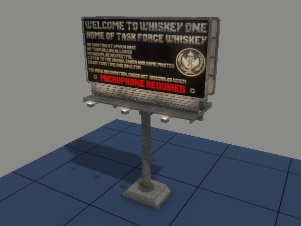 TFW Info billboard