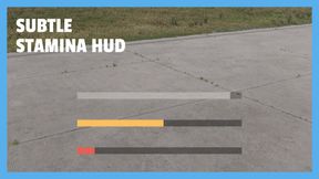 Subtle Stamina HUD