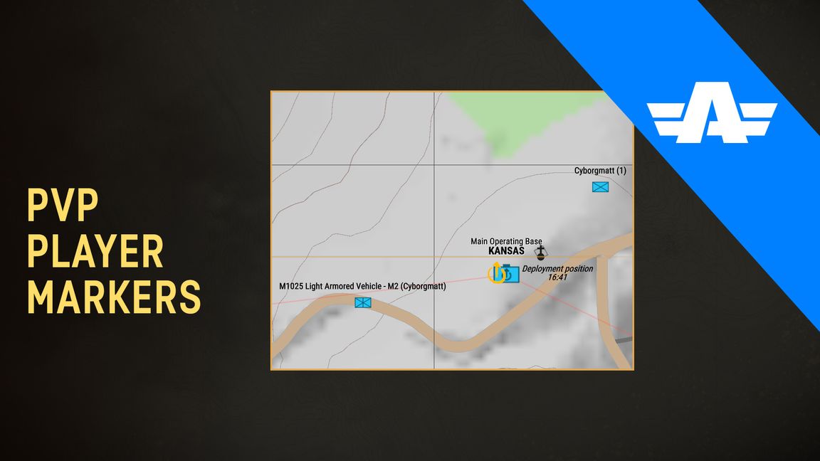 PVP Player Map Markers